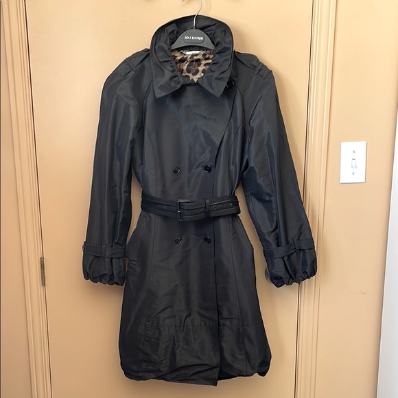 Dolce & Gabbana Jackets & Blazers - Dolce & Gabbana Black Trench Coat